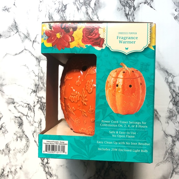 Pioneer Woman Electric Pumpkin Wax Warmer NEW - Picture 6 of 6